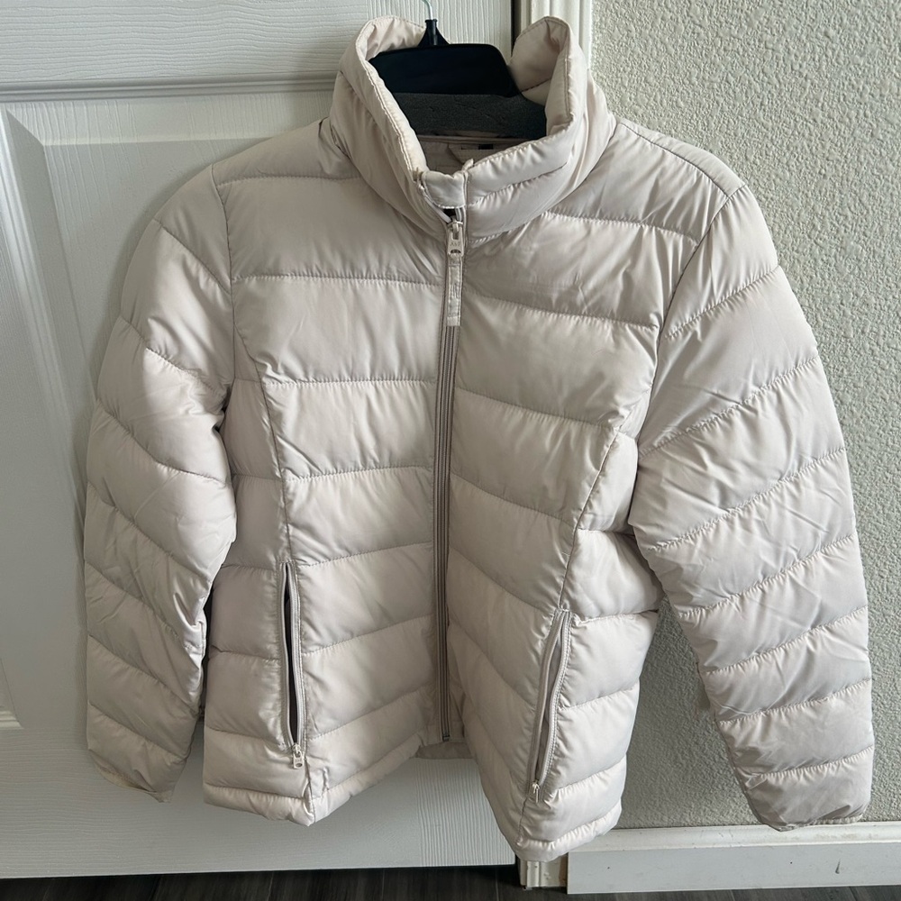 Cream Puffer Jacket